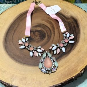 Pink Chunky crystal Choker 💕